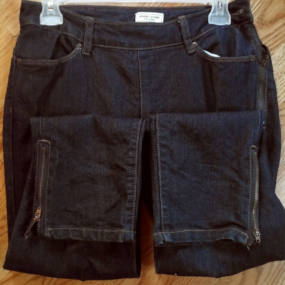 Adam Levin blue Jean with side zipper